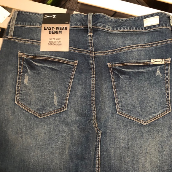 Brand new seven7 denim skirt - Picture 5 of 6
